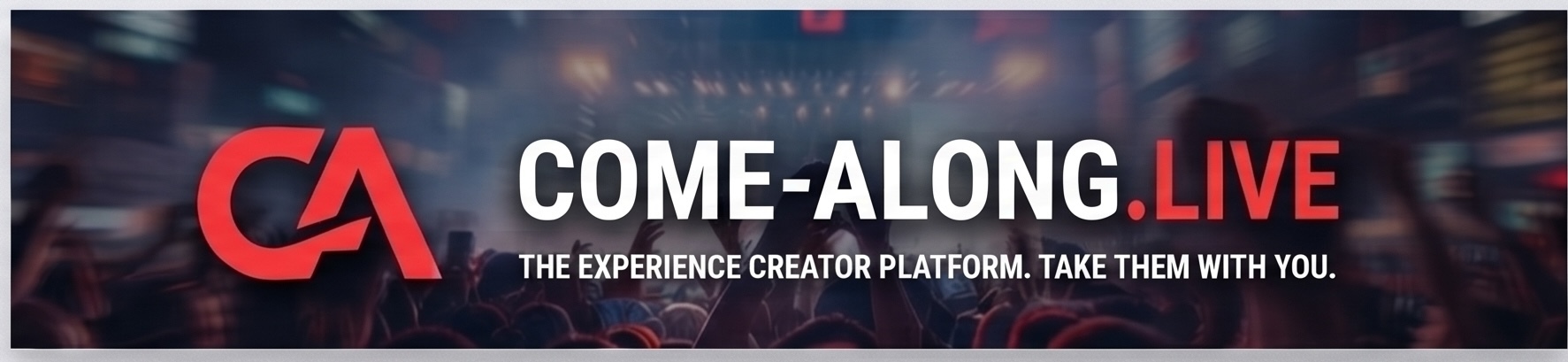 COME-ALONG.LIVE logo